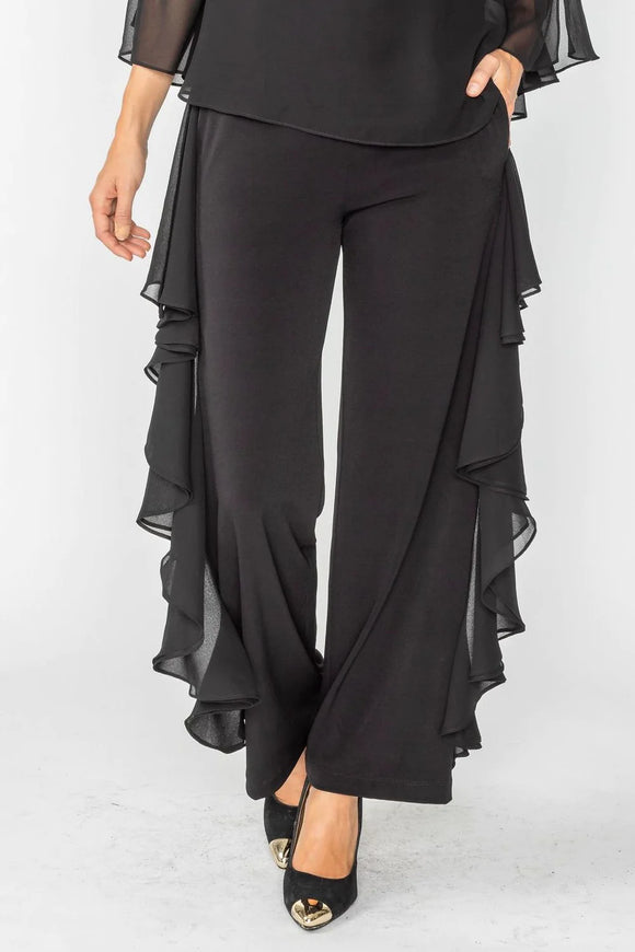 IC COLLECTION Pant- 4634P- BLACK