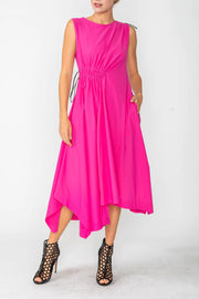 IC COLLECTION Dress- 4635D- PINK