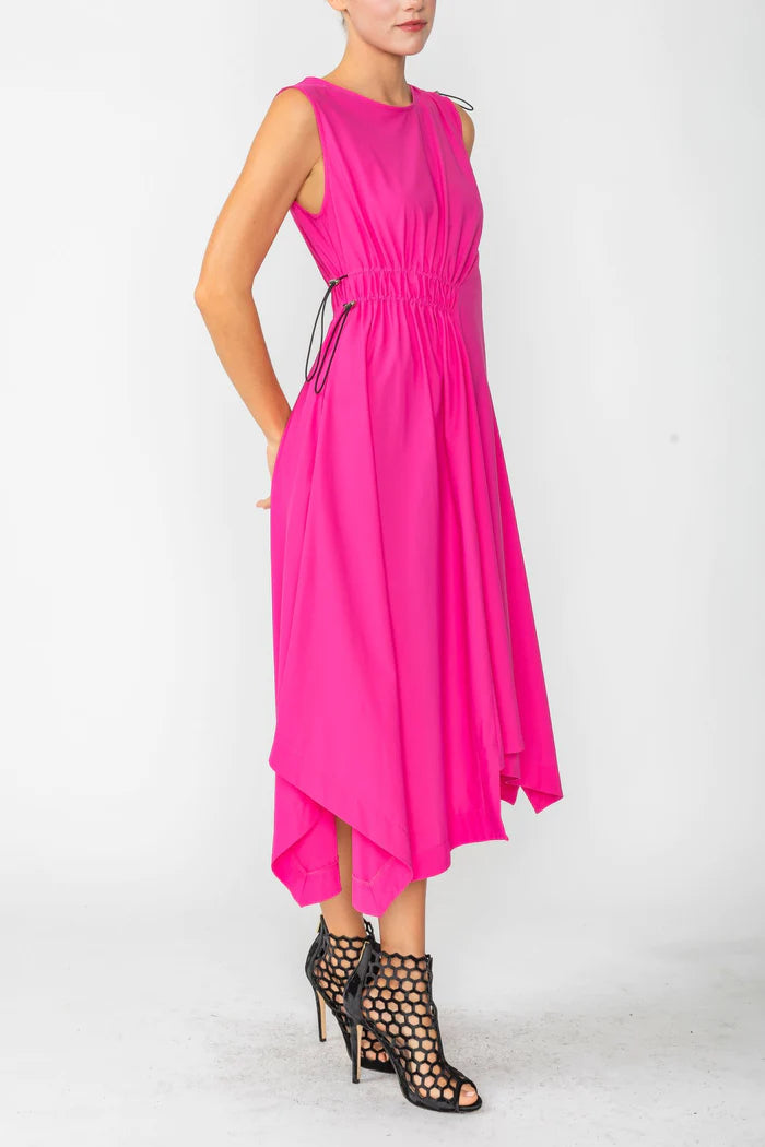 IC COLLECTION Dress- 4635D- PINK