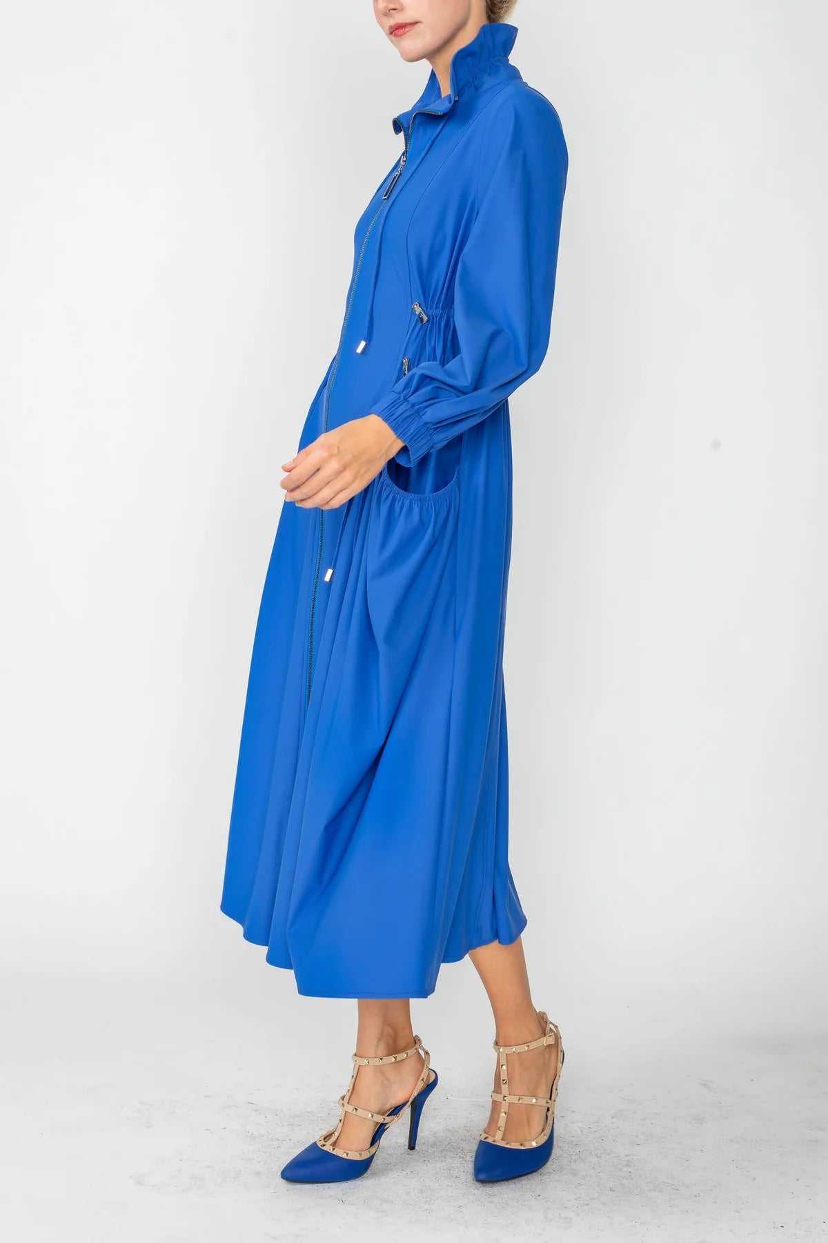IC COLLECTION Jacket- 4636J- BLUE