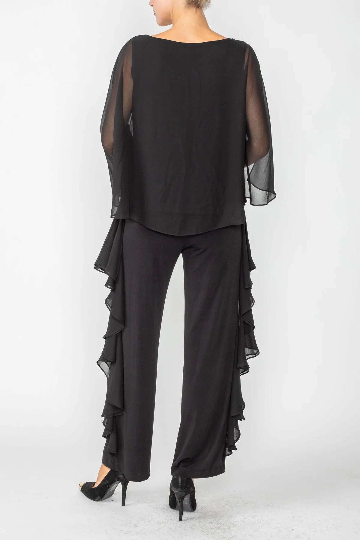 IC COLLECTION Top- 4645T- BLACK