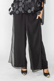 IC COLLECTION Pant- 4659P- BLACK