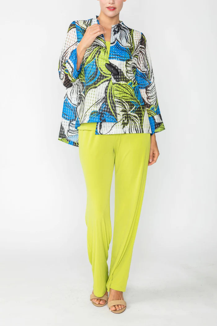 IC COLLECTION Jacket- 4664J- BLUE