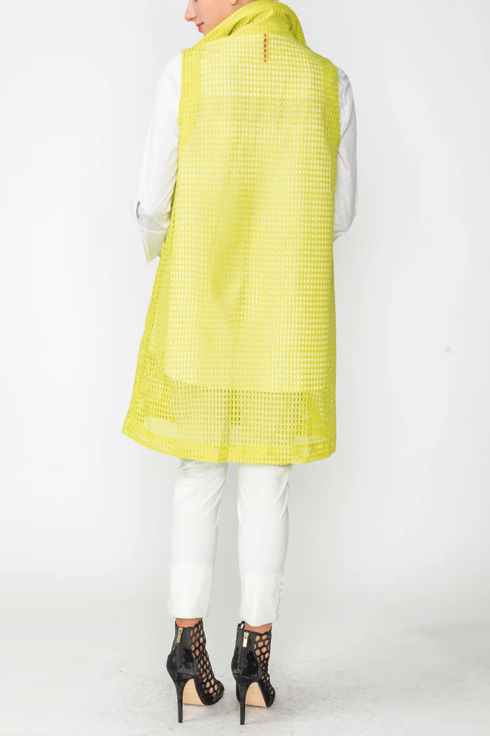 IC COLLECTION Vest- 4671V- LIME
