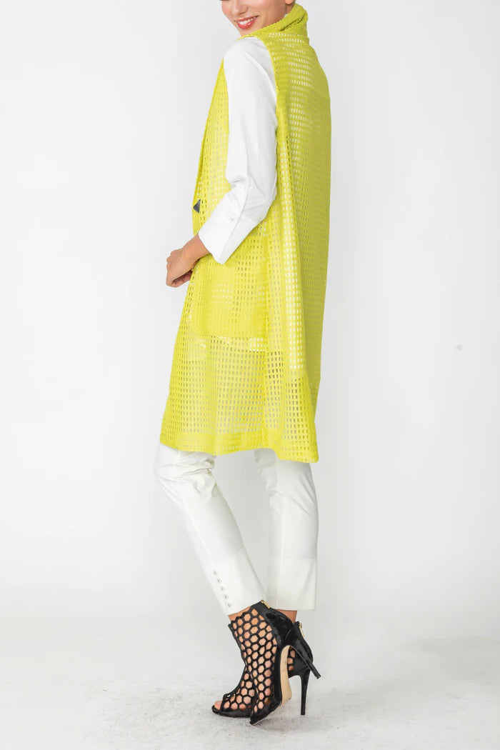 IC COLLECTION Vest- 4671V- LIME