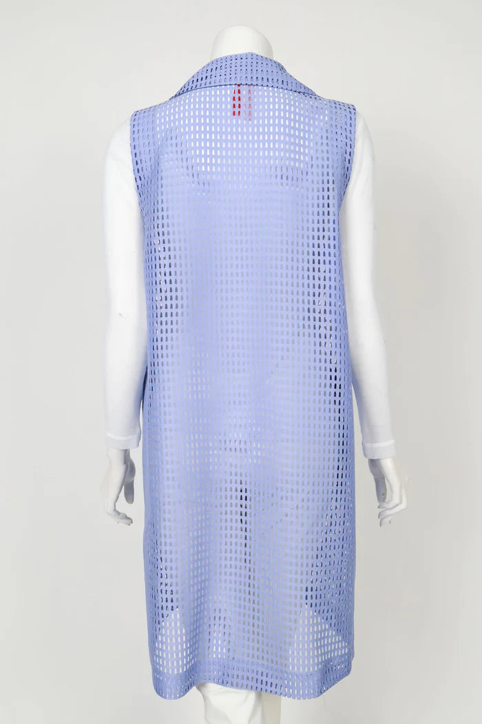 IC COLLECTION Vest- 4671V- PERIWINKLE