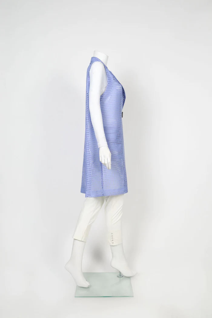 IC COLLECTION Vest- 4671V- PERIWINKLE