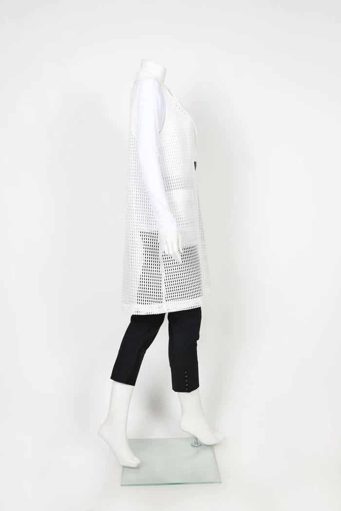 IC COLLECTION Vest- 4671V- WHITE
