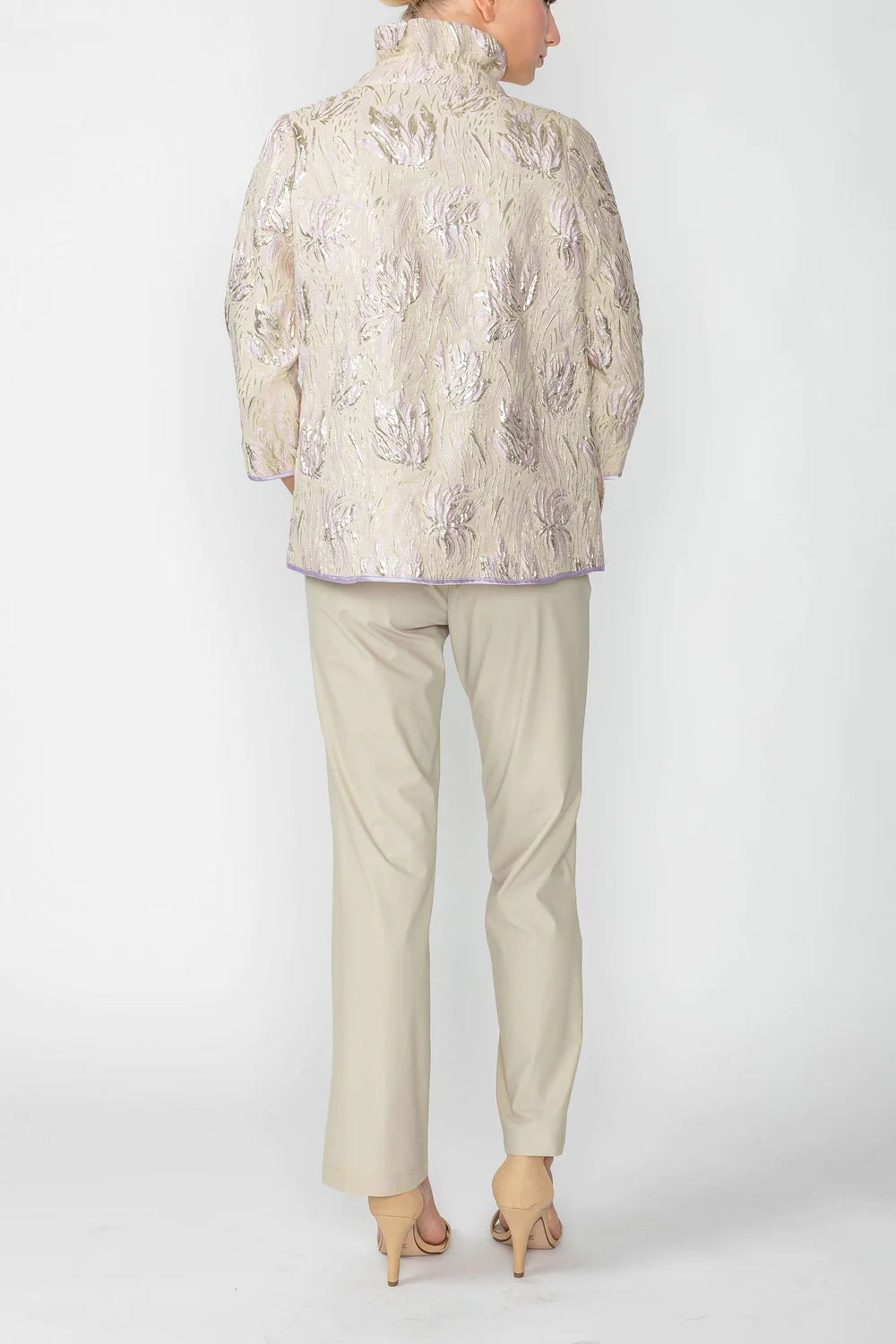 IC COLLECTION Jacket- 4672J- CHAMPAGNE