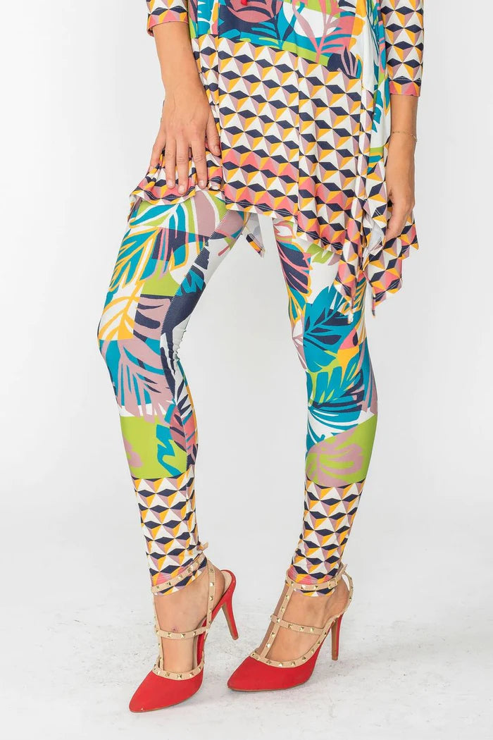 IC COLLECTION Pant- 4674P- CORAL