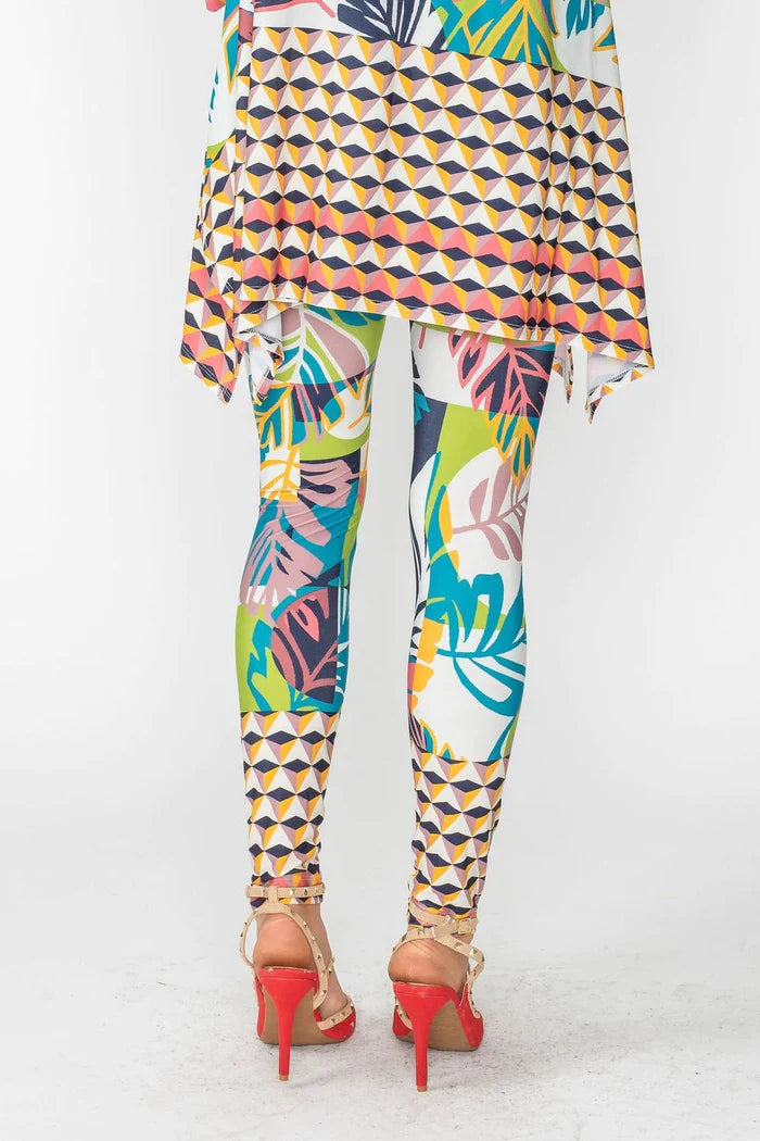 IC COLLECTION Pant- 4674P- CORAL