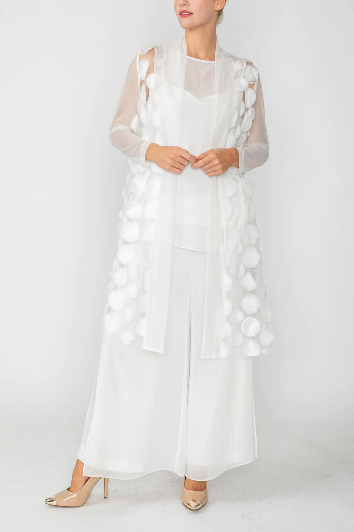 IC COLLECTION Jacket - 4677J - WHITE