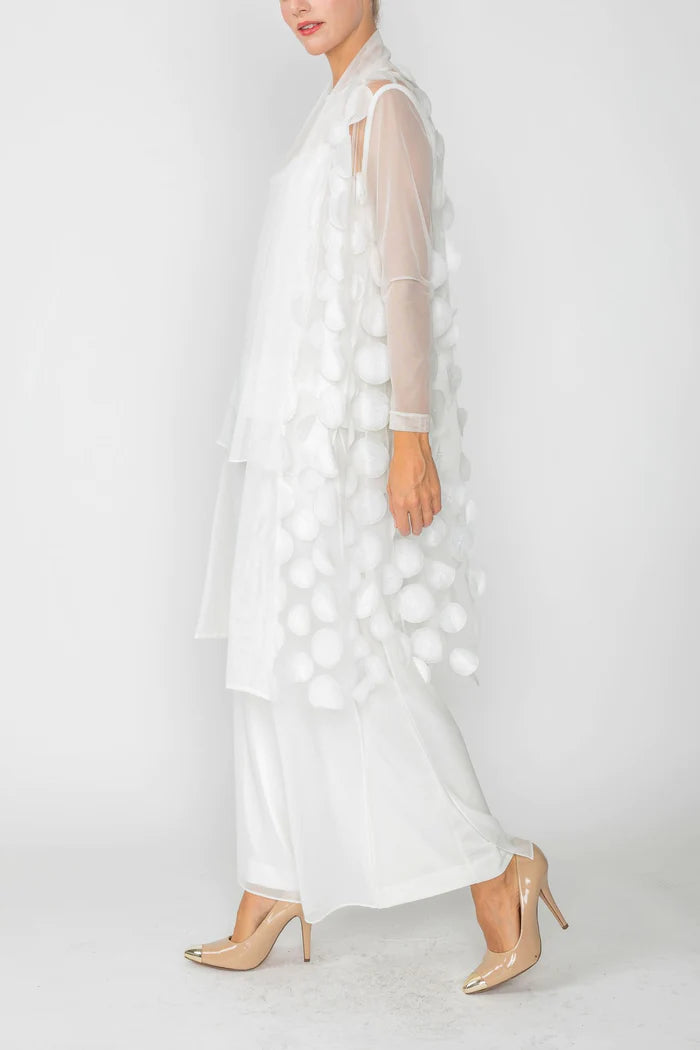 IC COLLECTION Jacket - 4677J - WHITE