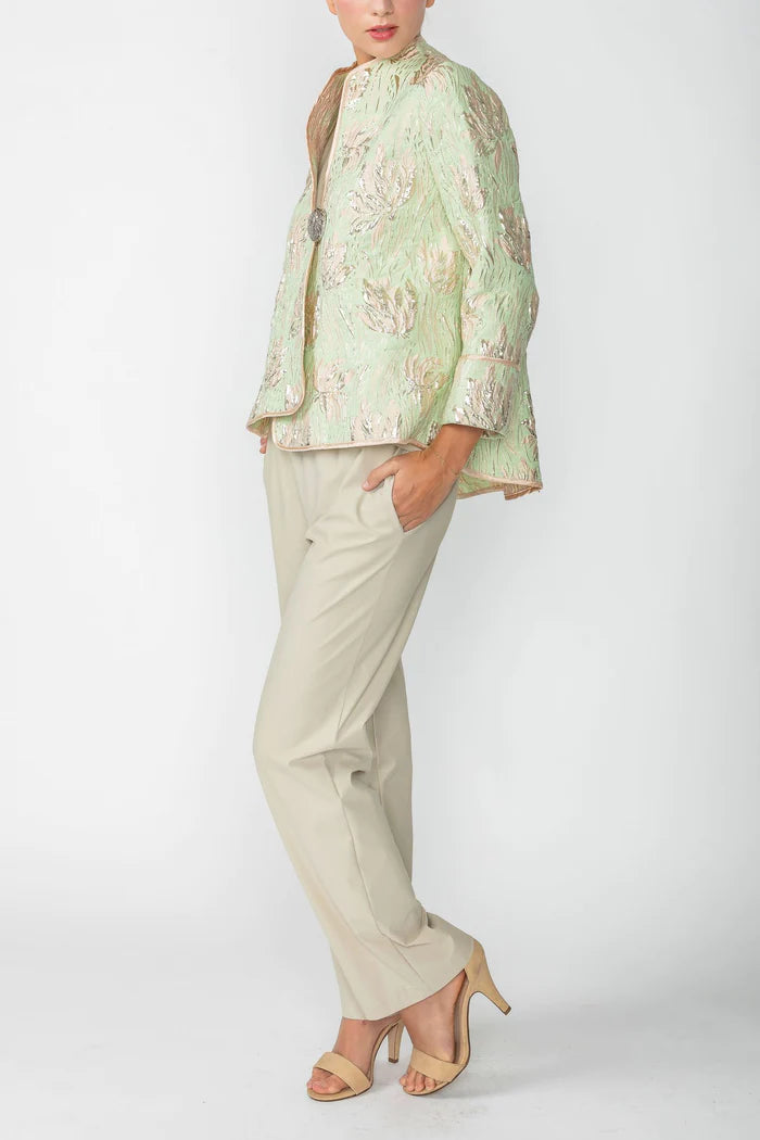 IC COLLECTION Jacket- 4678J- GREEN