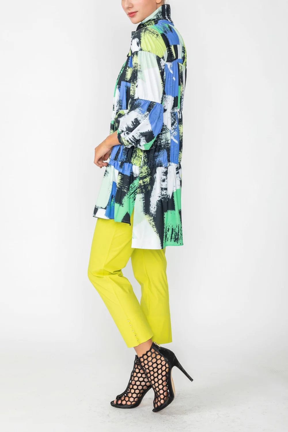 IC COLLECTION Jacket- 4679J- GREEN