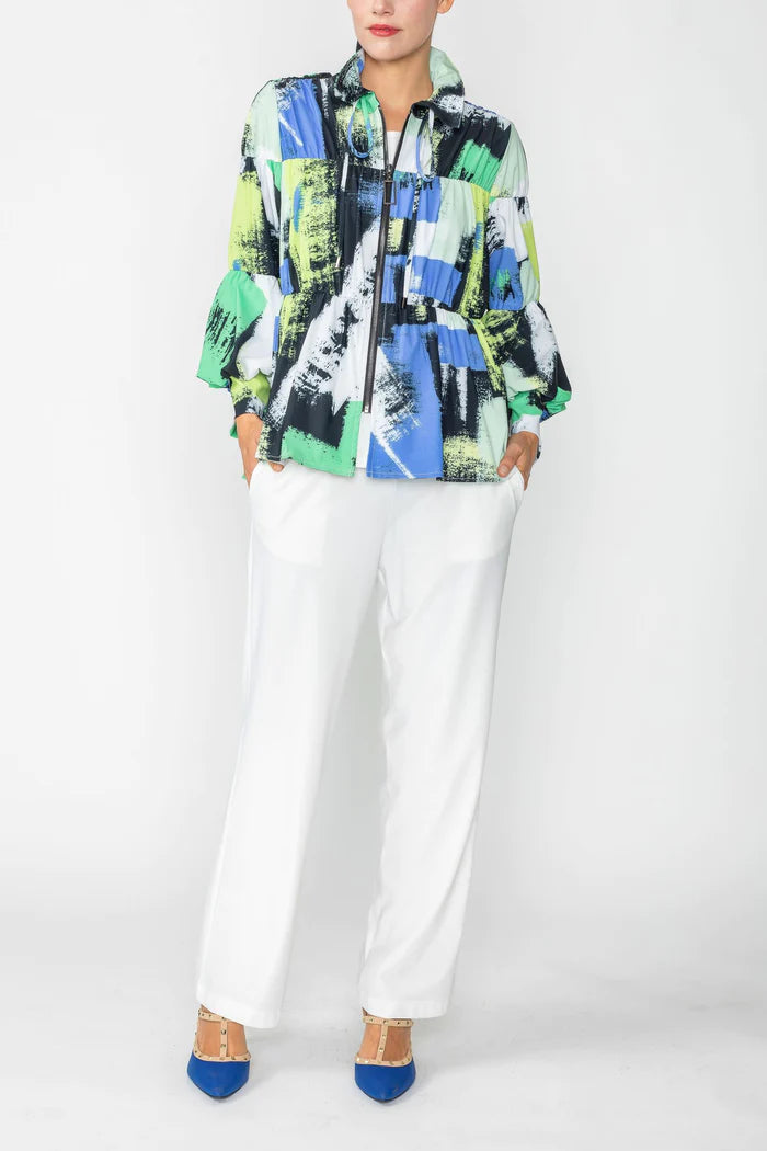 IC COLLECTION Jacket- 4680J- GREEN