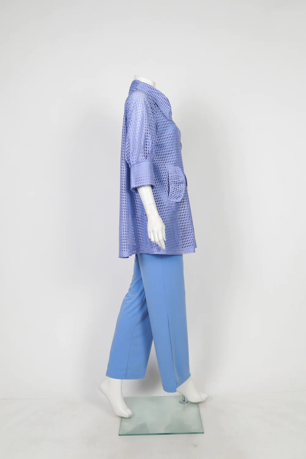 IC COLLECTION Jacket- 4682J- PERIWINKLE