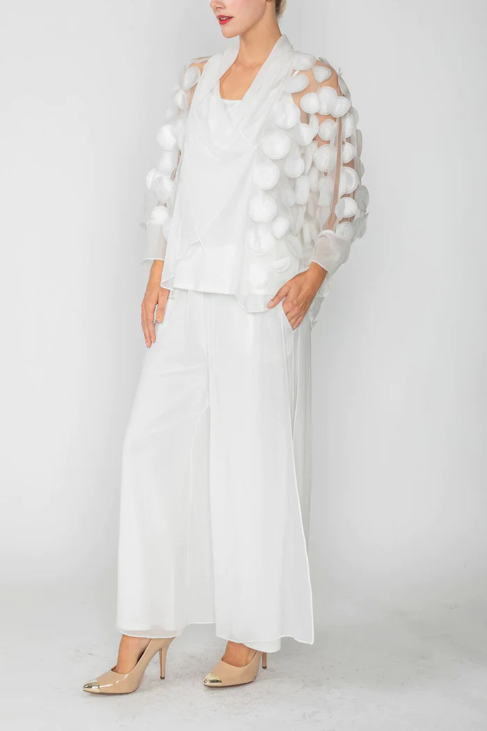 IC COLLECTION Top - 4684T - WHITE
