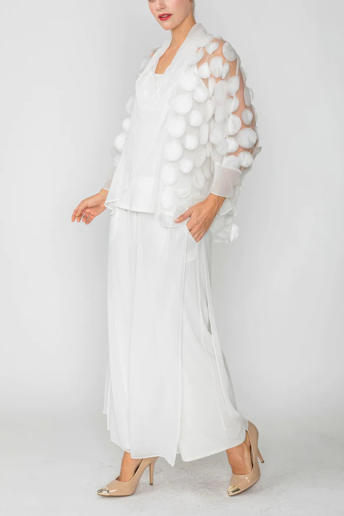 IC COLLECTION Top - 4684T - WHITE