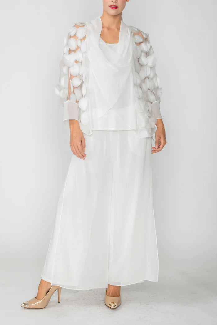 IC COLLECTION Top - 4684T - WHITE