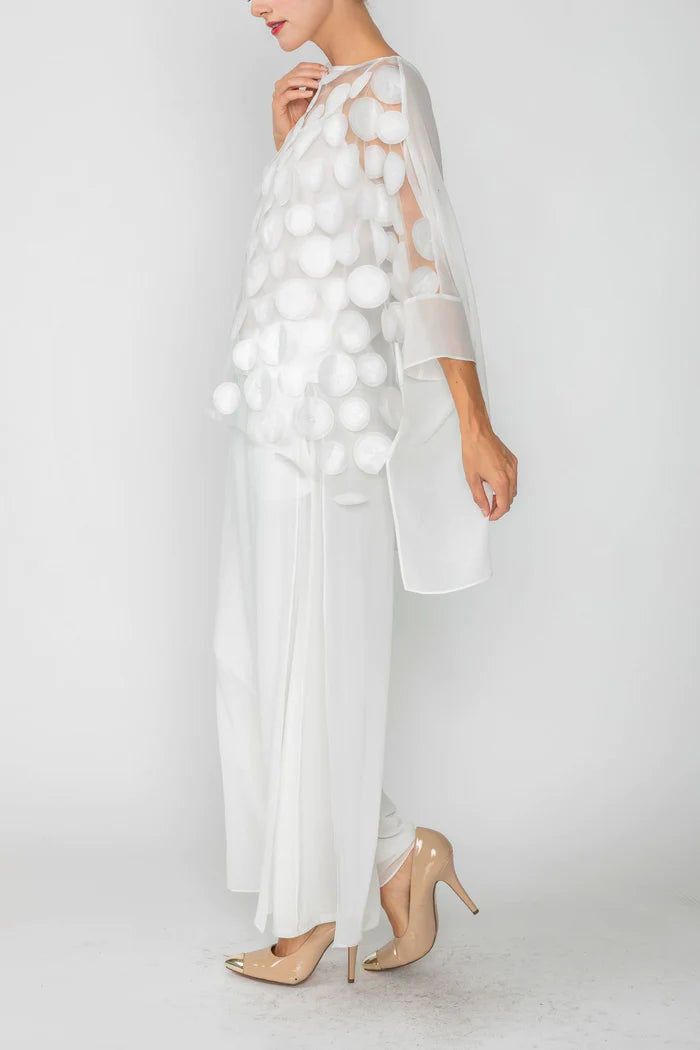 IC COLLECTION Top - 4685T - WHITE