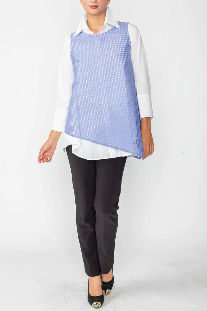 IC COLLECTION Top- 4687T- PERIWINKLE