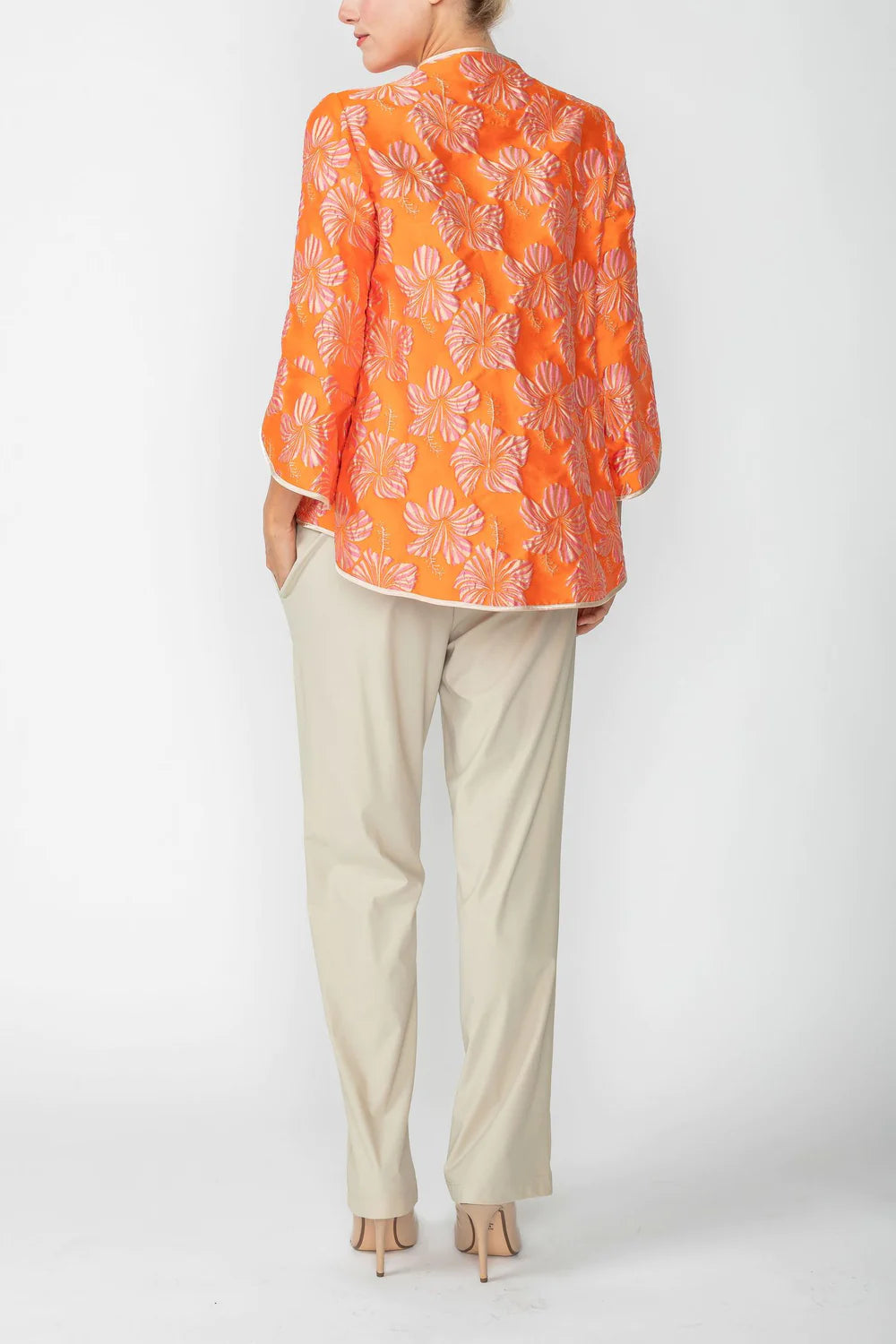 IC COLLECTION Jacket- 4688J- ORANGE