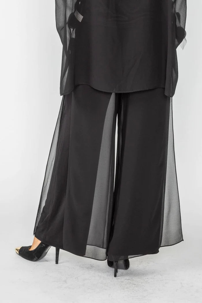 IC COLLECTION Pant- 4690P- BLACK