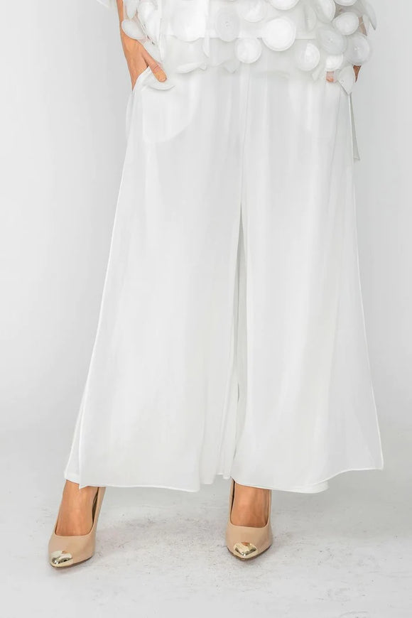 IC COLLECTION Pant- 4690P- WHITE