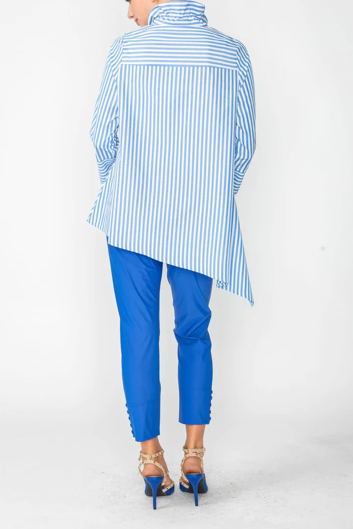 IC COLLECTION Blouse- 4692B- BLUE