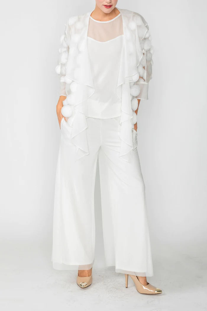 IC COLLECTION Jacket- 4695J- WHITE