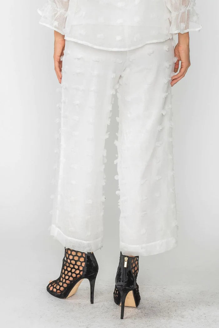 IC COLLECTION Pant- 4698P- WHITE
