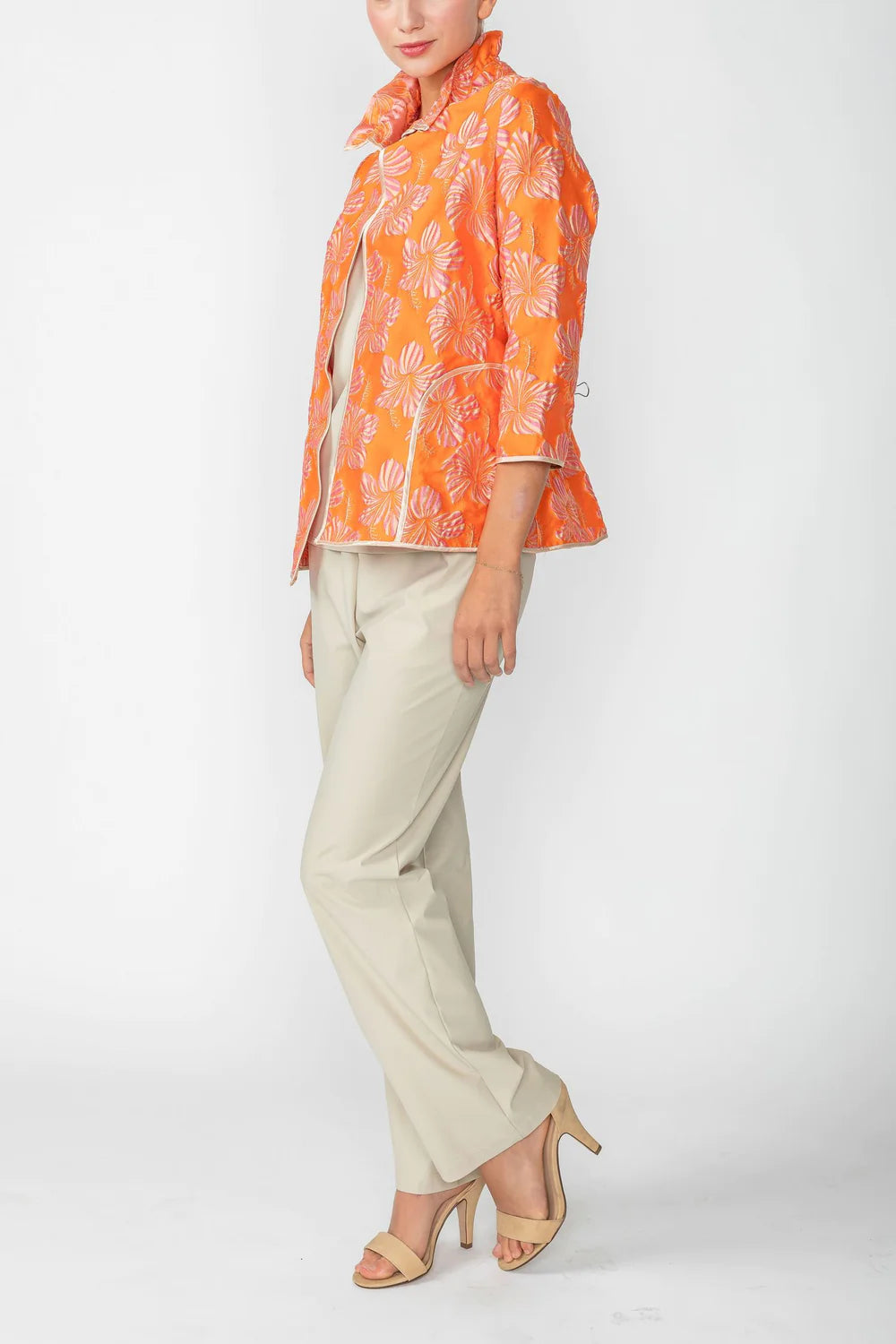IC COLLECTION Jacket- 4700J- ORANGE