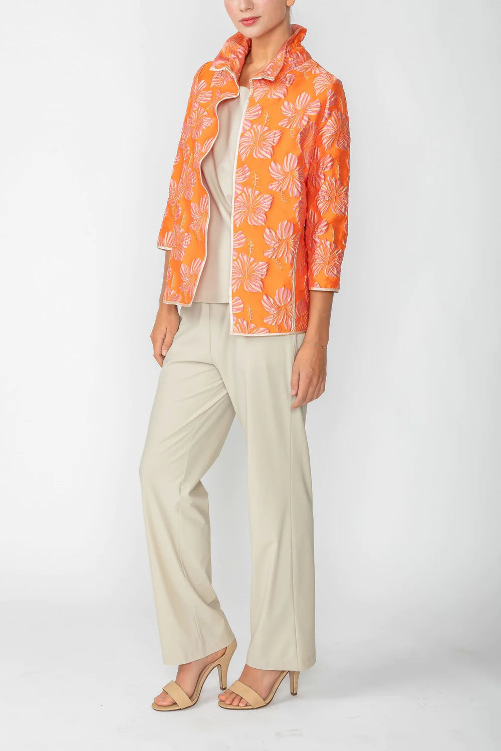 IC COLLECTION Jacket- 4700J- ORANGE