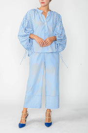 IC COLLECTION Blouse- 4704B- BLUE