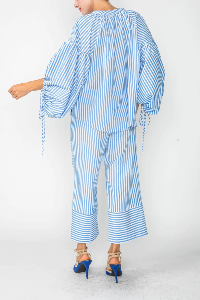 IC COLLECTION Blouse- 4704B- BLUE