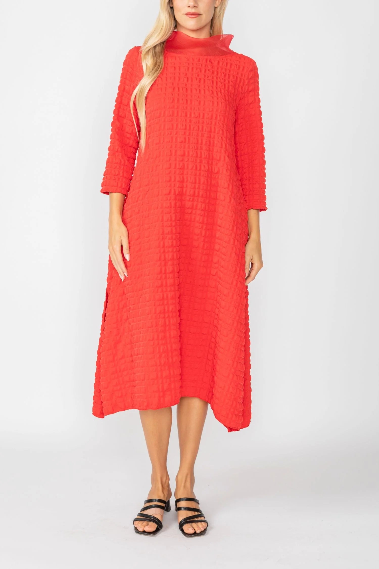 IC COLLECTION Dress - 4705D - RED
