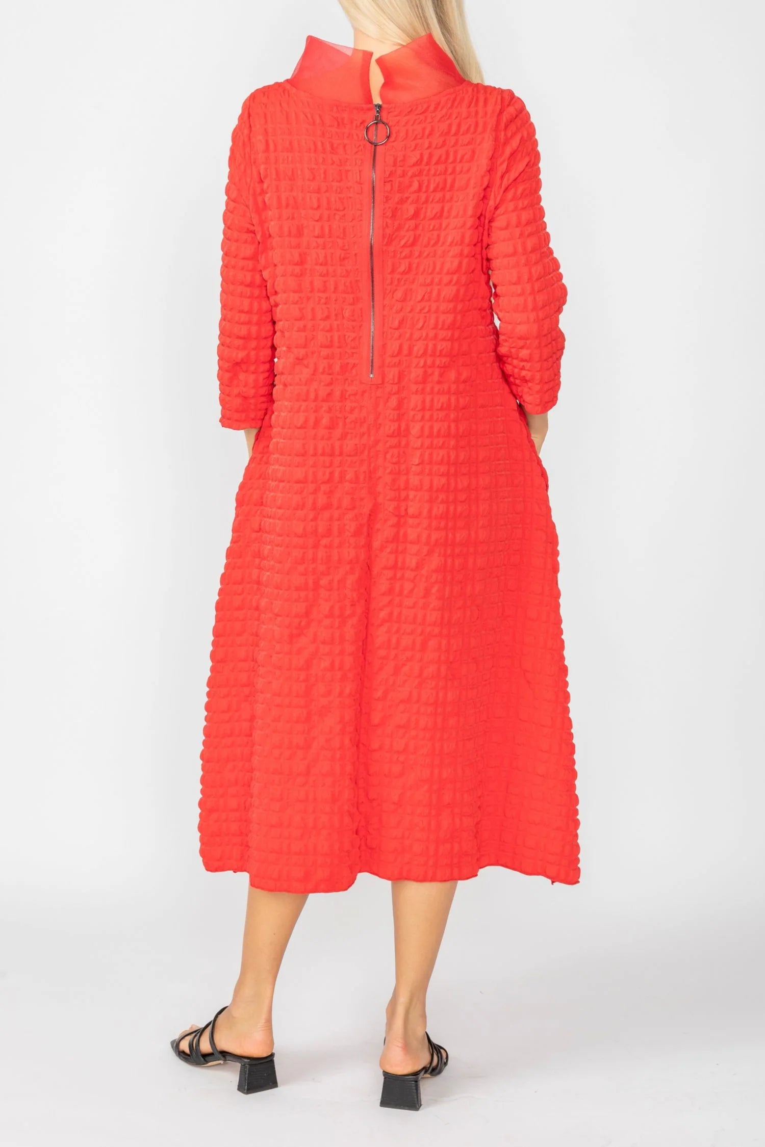 IC COLLECTION Dress - 4705D - RED