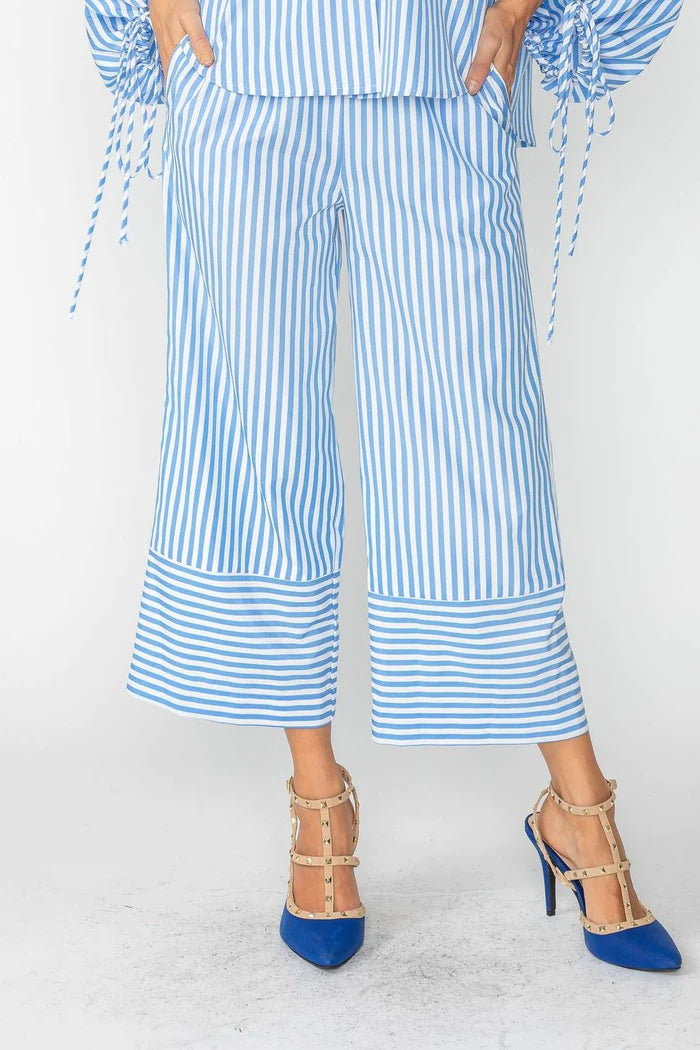 IC COLLECTION Pant- 4706P- BLUE