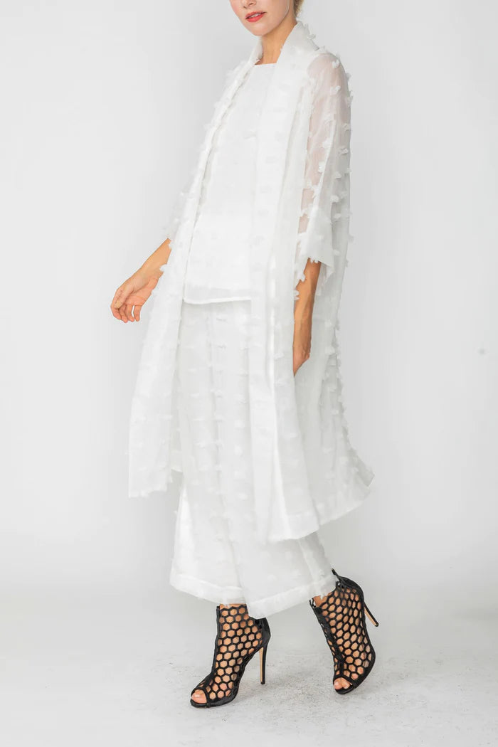 IC COLLECTION Jacket- 4711J- WHITE