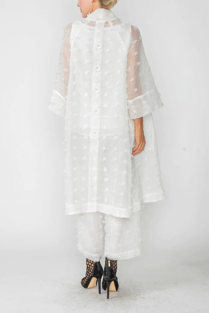 IC COLLECTION Jacket- 4711J- WHITE