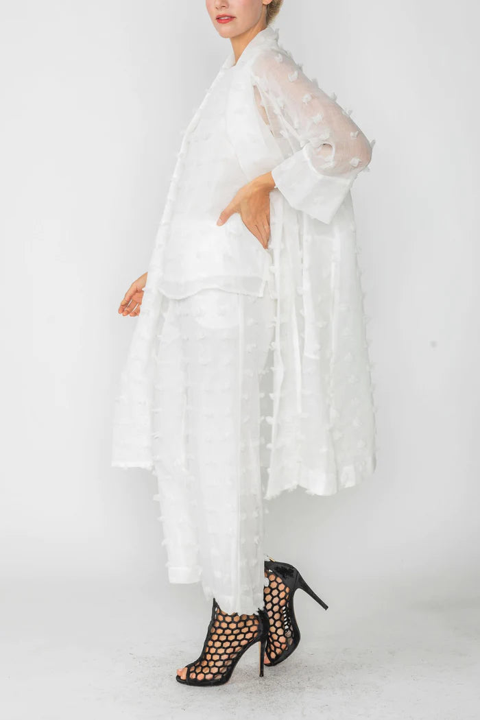 IC COLLECTION Jacket- 4711J- WHITE