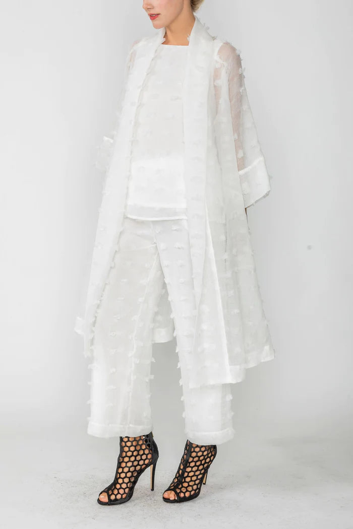 IC COLLECTION Jacket- 4711J- WHITE