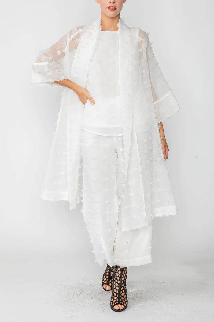 IC COLLECTION Jacket- 4711J- WHITE