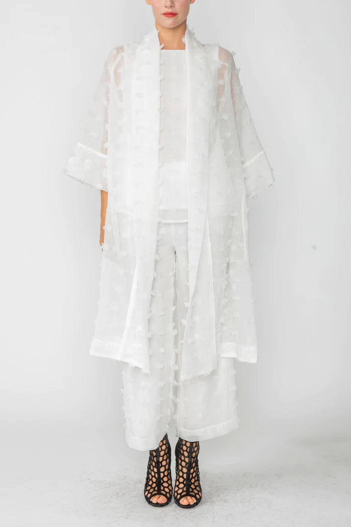 IC COLLECTION Jacket- 4711J- WHITE