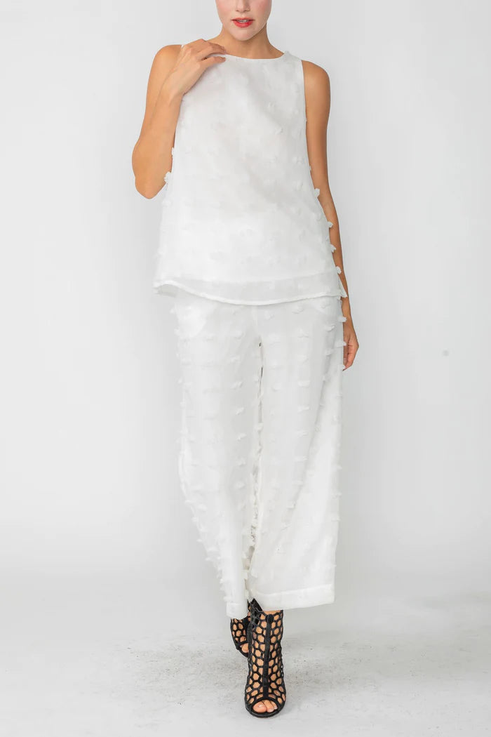 IC COLLECTION Top- 4712T- WHITE