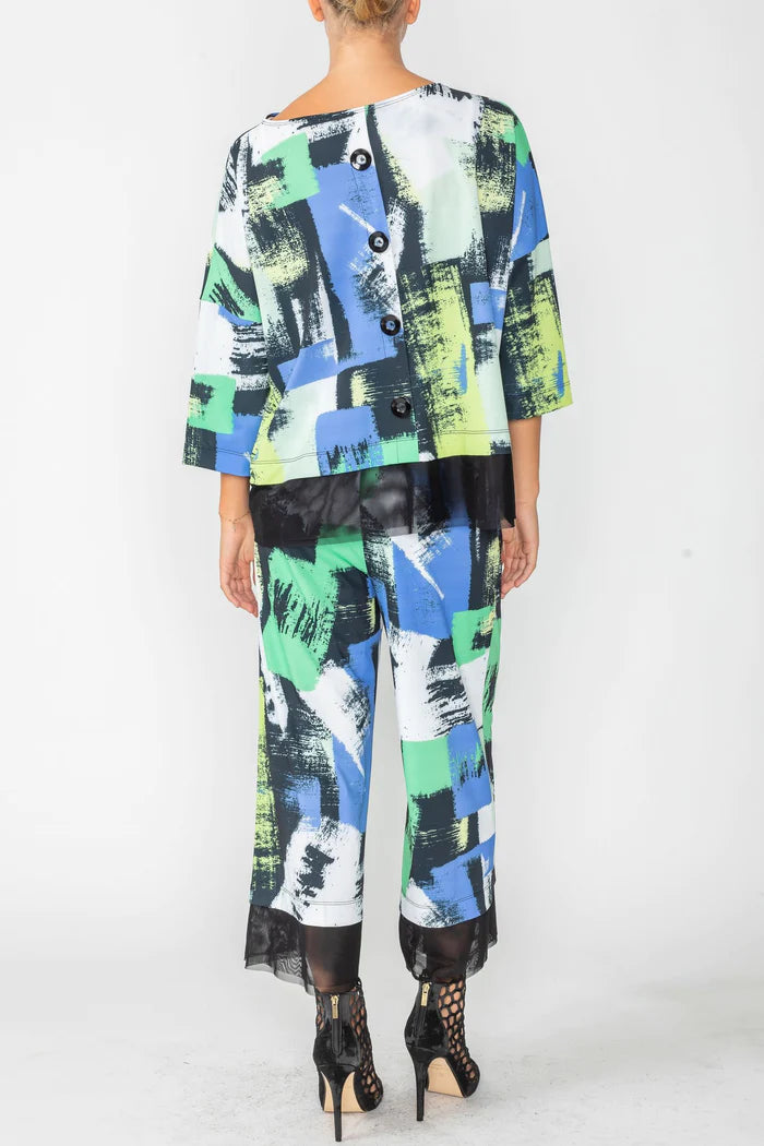 IC COLLECTION Top- 4714T- GREEN