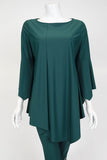 IC COLLECTION Top- 4723T- HUNTER GREEN