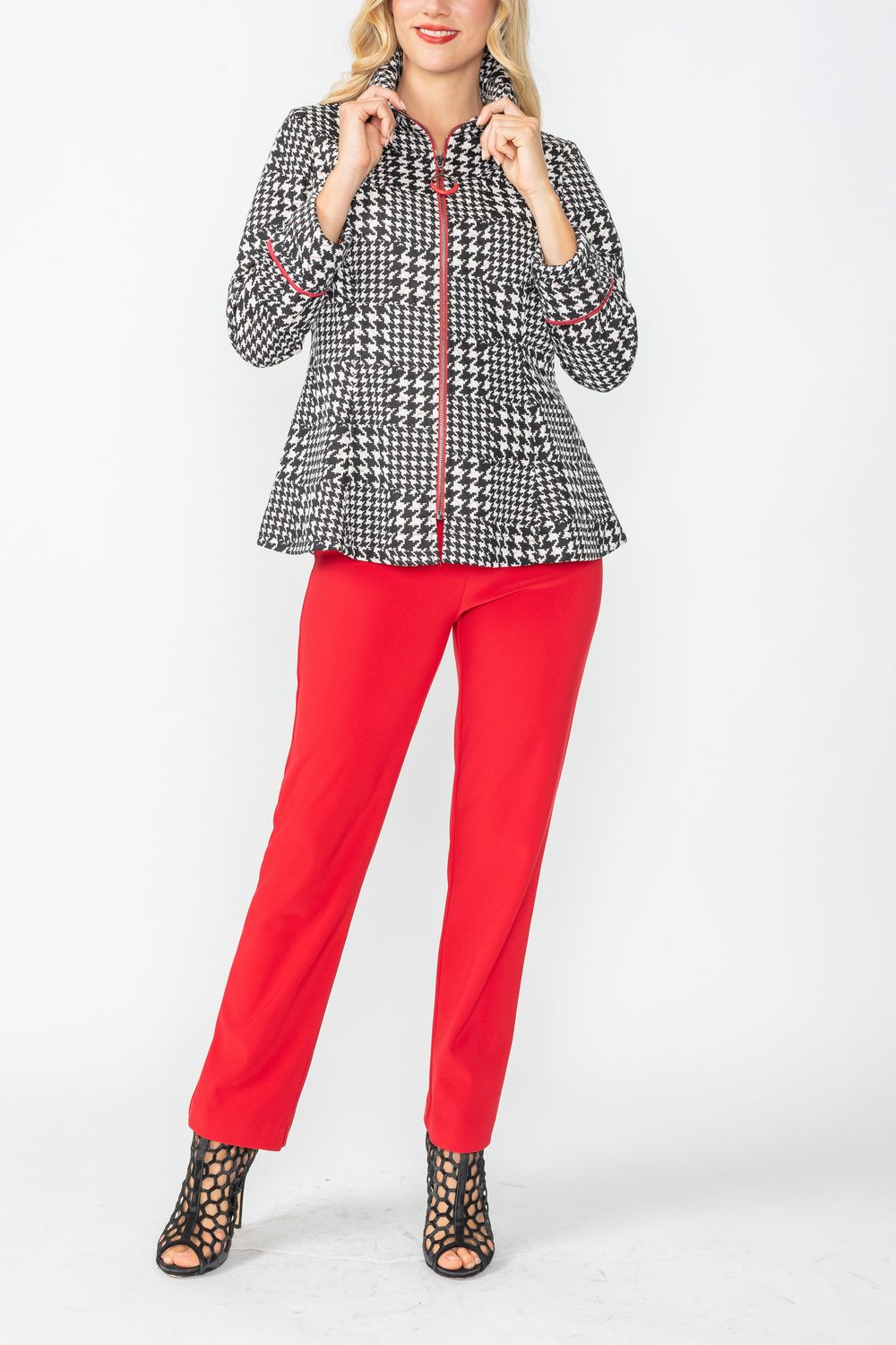 IC COLLECTION Jacket - 4735J - RED