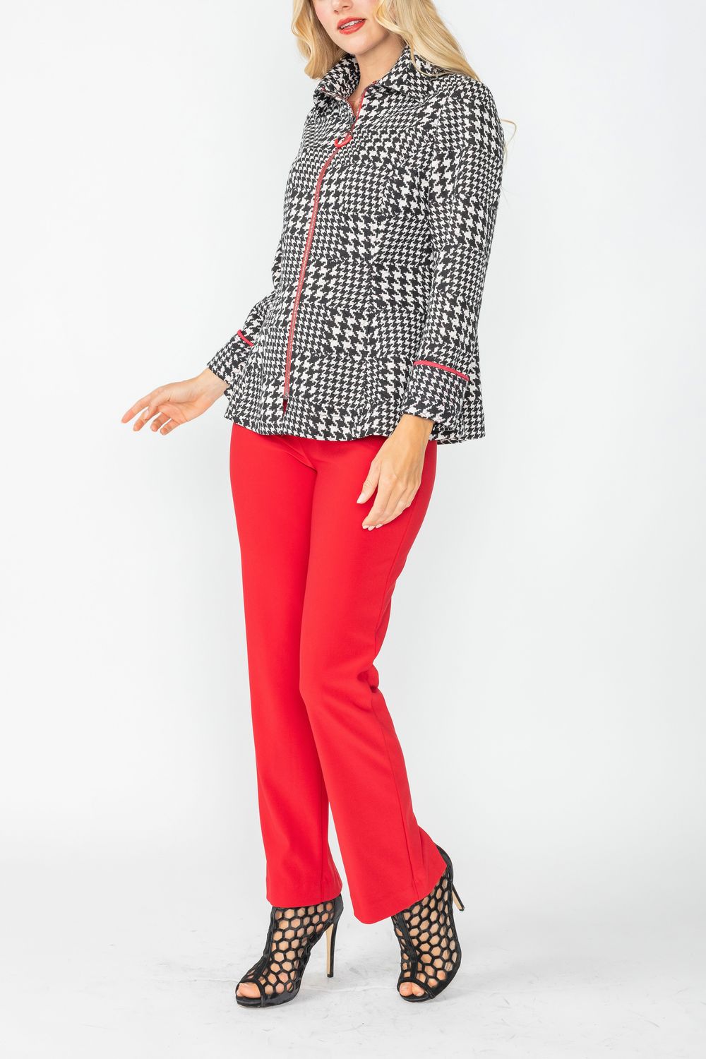 IC COLLECTION Jacket - 4735J - RED